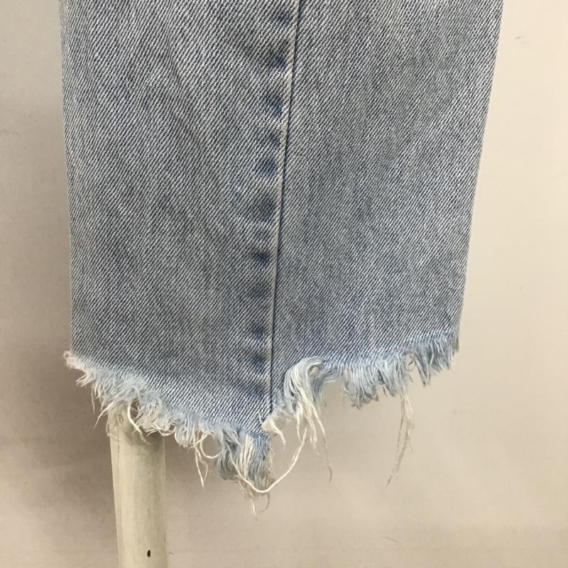 マウジー MOUSSY パンツ デニム、ジーンズ 010ASS11-0050 ジーパン ダメージ加工 青 / ブルー /  レディース USED 古着 中古 10103770