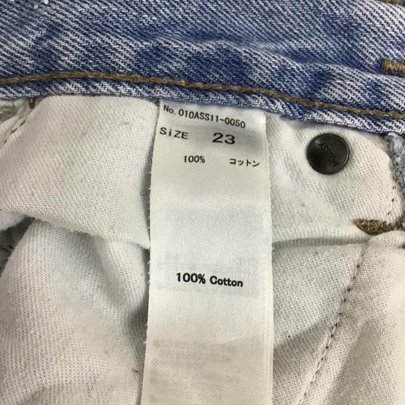 マウジー MOUSSY パンツ デニム、ジーンズ 010ASS11-0050 ジーパン ダメージ加工 青 / ブルー /  レディース USED 古着 中古 10103770