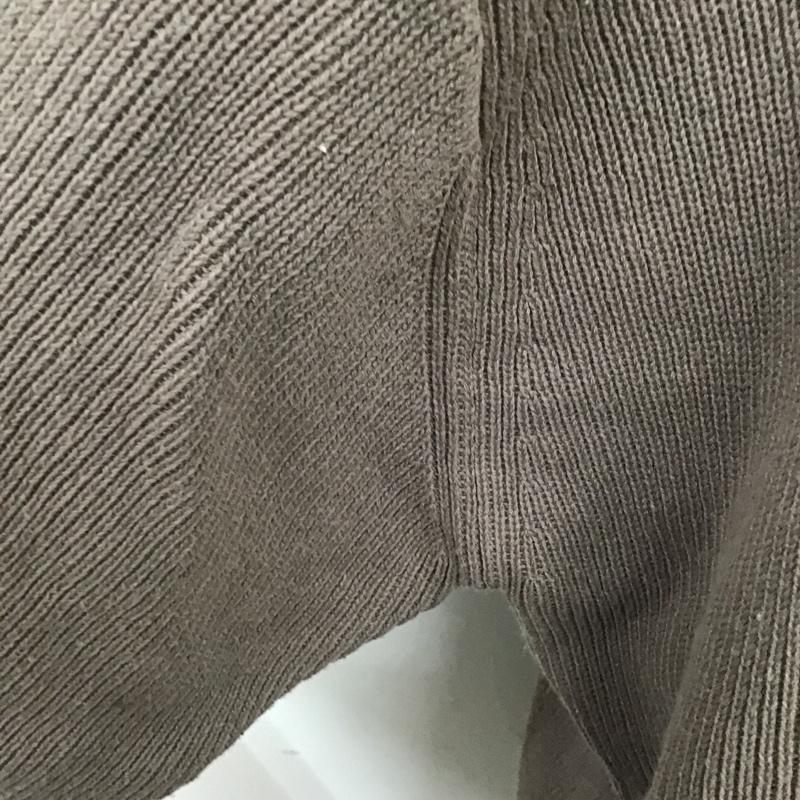ウィム バイ リドム WYM LIDNM カーディガン 長袖 WYcd484 WIDE AZE CARDIGAN M 無地 灰 / グレー / メンズ USED 古着 中古 10103772