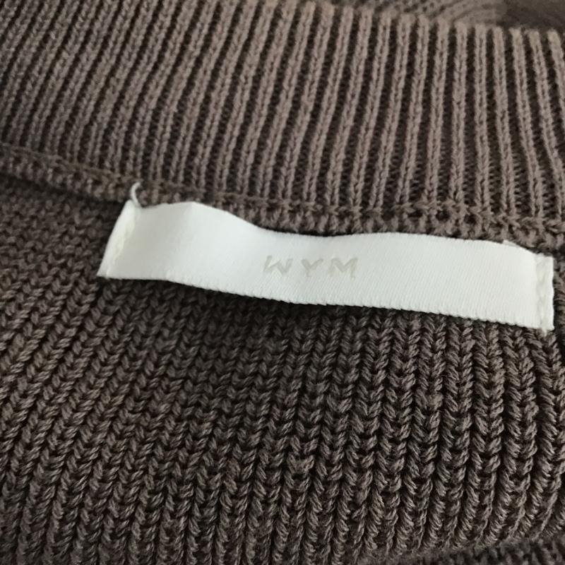 ウィム バイ リドム WYM LIDNM カーディガン 長袖 WYcd484 WIDE AZE CARDIGAN M 無地 灰 / グレー / メンズ USED 古着 中古 10103772