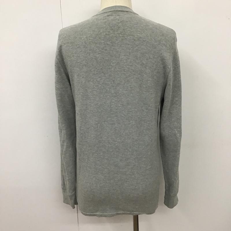 ポロラルフローレン POLO RALPH LAUREN カットソー 長袖 クルーネック コストコ M ワンポイント 灰 / グレー / メンズ USED 古着 中古 10103799