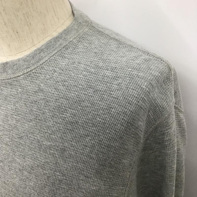 ポロラルフローレン POLO RALPH LAUREN カットソー 長袖 クルーネック コストコ M ワンポイント 灰 / グレー / メンズ USED 古着 中古 10103799