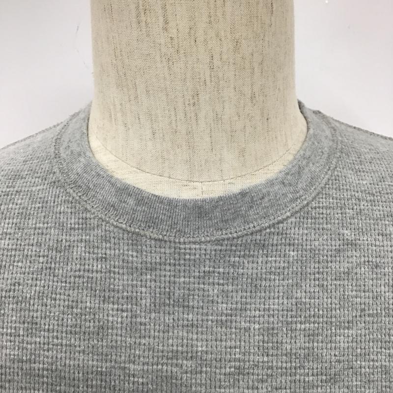 ポロラルフローレン POLO RALPH LAUREN カットソー 長袖 クルーネック コストコ M ワンポイント 灰 / グレー / メンズ USED 古着 中古 10103799