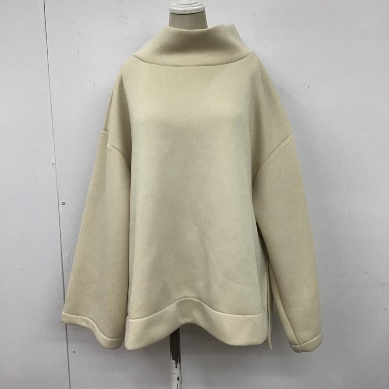 ムルーア MURUA カットソー 長袖 長袖カットソー タートルネック プルオーバー トレーナー FREE 無地 ベージュ / ベージュ / レディース USED 古着 中古 10103805