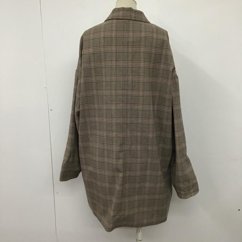 ジーナシス JEANASIS ジャケット、上着 ジャケット、ブレザー JS071020SL テーラードジャケット チェックジャケット カラージャケット ロングジャケット FREE チェック マルチカラー / マルチカラー / レディース USED 古着 中古 10103831