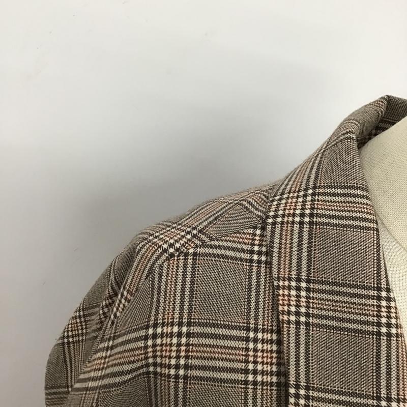ジーナシス JEANASIS ジャケット、上着 ジャケット、ブレザー JS071020SL テーラードジャケット チェックジャケット カラージャケット ロングジャケット FREE チェック マルチカラー / マルチカラー / レディース USED 古着 中古 10103831