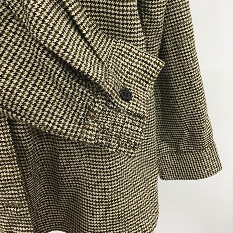アズールバイマウジー AZUL BY MOUSSY シャツ、ブラウス 長袖 250CAC30-333H 千鳥柄抜け衿ルーズシャツ 長袖シャツ カラーシャツ M 千鳥格子 マルチカラー / マルチカラー / レディース USED 古着 中古 10103834