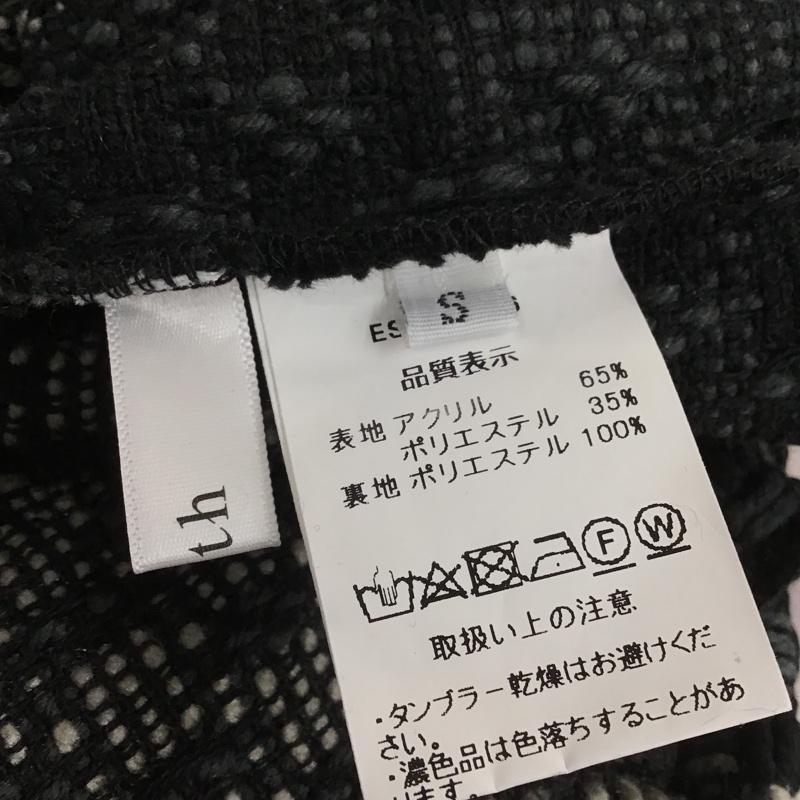 フィフス fifth スカート ロングスカート ES21F5306 ブロックチェックナロースカート S チェック 黒 / ブラック / X 灰 / グレー / X ダークグレー / ダークグレー / レディース USED 古着 中古 10103863