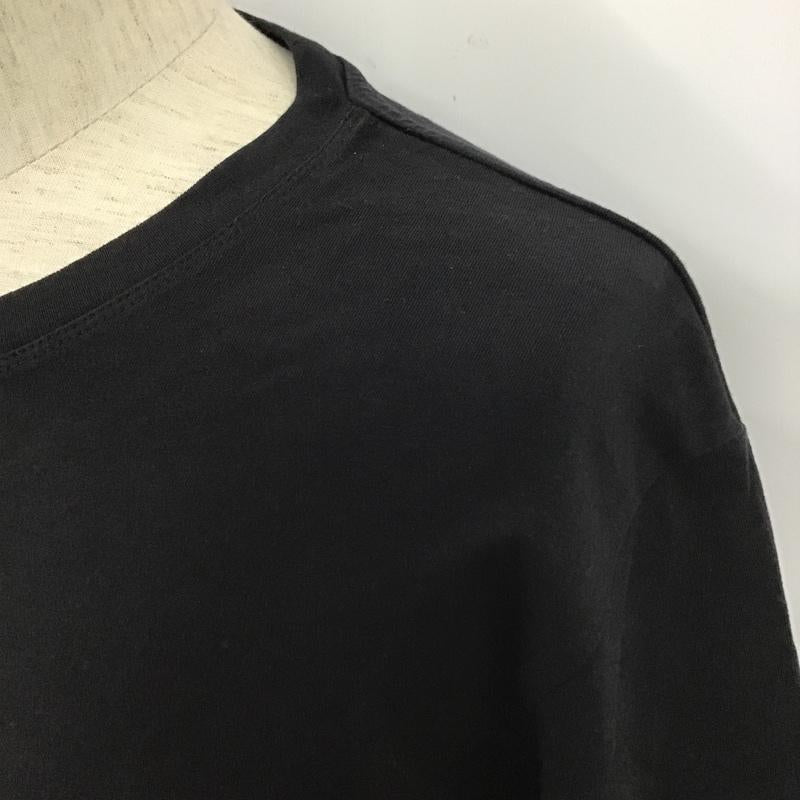 ディーゼル DIESEL Tシャツ 半袖 半袖カットソー プリントTシャツ クルーネックカットソー L プリント 黒 / ブラック / メンズ USED 古着 中古 10103867