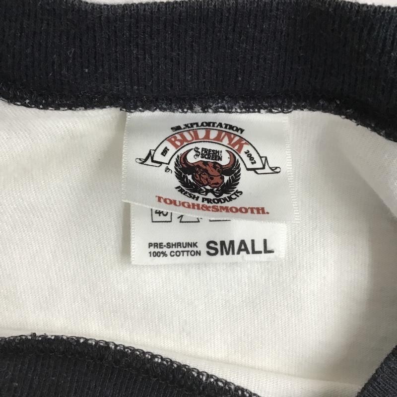 ダブルタップス W)TAPS Tシャツ 七分袖 七分袖カットソー プリントTシャツ クルーネックカットソー ラグラン S ロゴ、文字 白 / ホワイト / X 紺 / ネイビー / メンズ USED 古着 中古 10103877