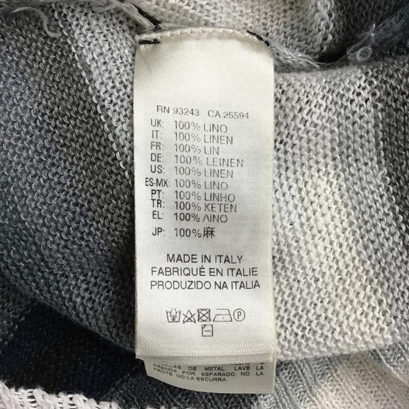 ディーゼル DIESEL ニット、セーター 長袖 長袖ニット リブニット セーター クルーネックカットソー ボーダー柄 マルチカラー / マルチカラー / メンズ USED 古着 中古 10103884