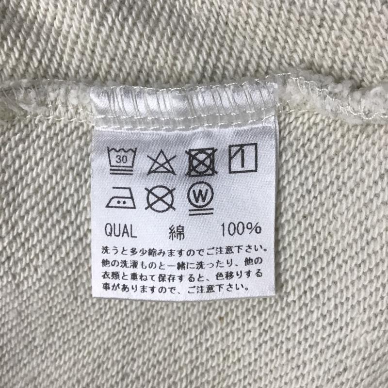 シンプリシテェ Simplicite トレーナー 長袖 長袖スウェット 長袖トレーナー リブカットソー 長袖カットソー プリントトレーナー プリント 灰 / グレー / レディース USED 古着 中古 10103901