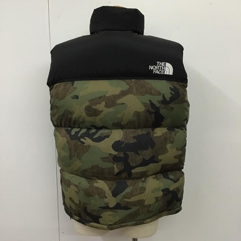 ザノースフェイス THE NORTH FACE ベスト ベスト ND92233 ノベルティーヌプシベスト ダウンベスト ジップアップジャケット L ロゴ、文字 マルチカラー / マルチカラー / メンズ USED 古着 中古 10103903
