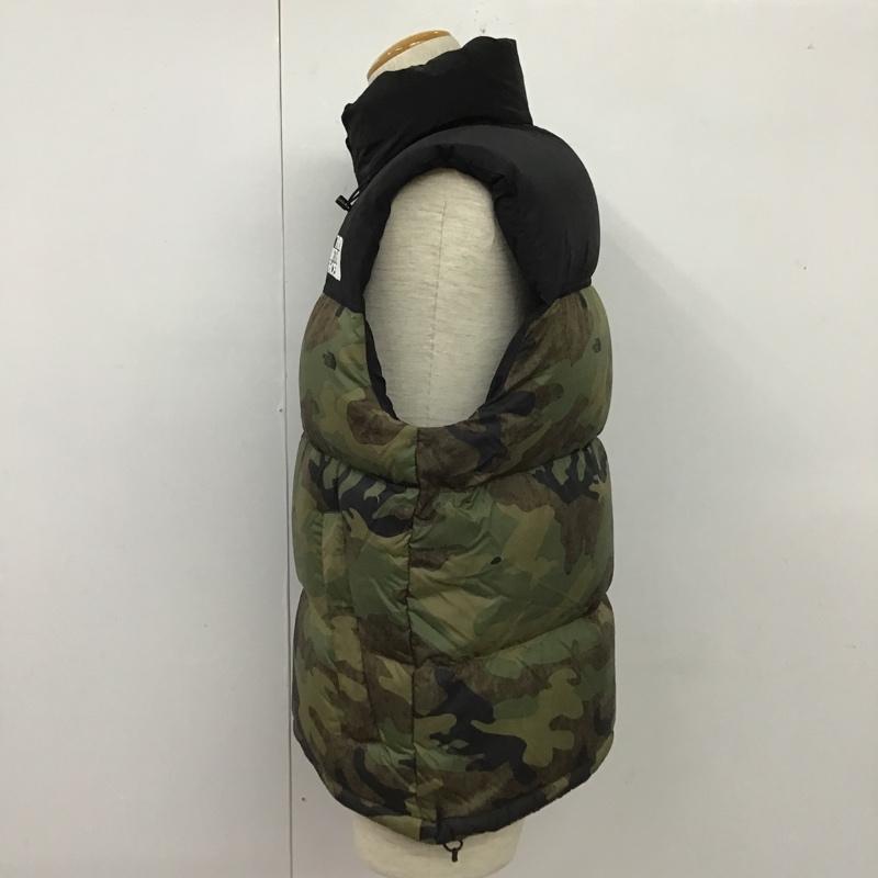 ザノースフェイス THE NORTH FACE ベスト ベスト ND92233 ノベルティーヌプシベスト ダウンベスト ジップアップジャケット L ロゴ、文字 マルチカラー / マルチカラー / メンズ USED 古着 中古 10103903