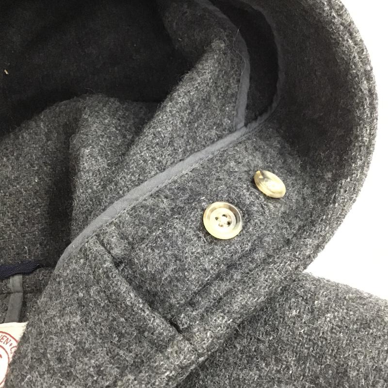 ジェイプレス J.PRESS コート コート一般 ダッフルコート アウター フード付きブルゾン ロングコート M 無地 灰 / グレー / メンズ USED 古着 中古 10103934
