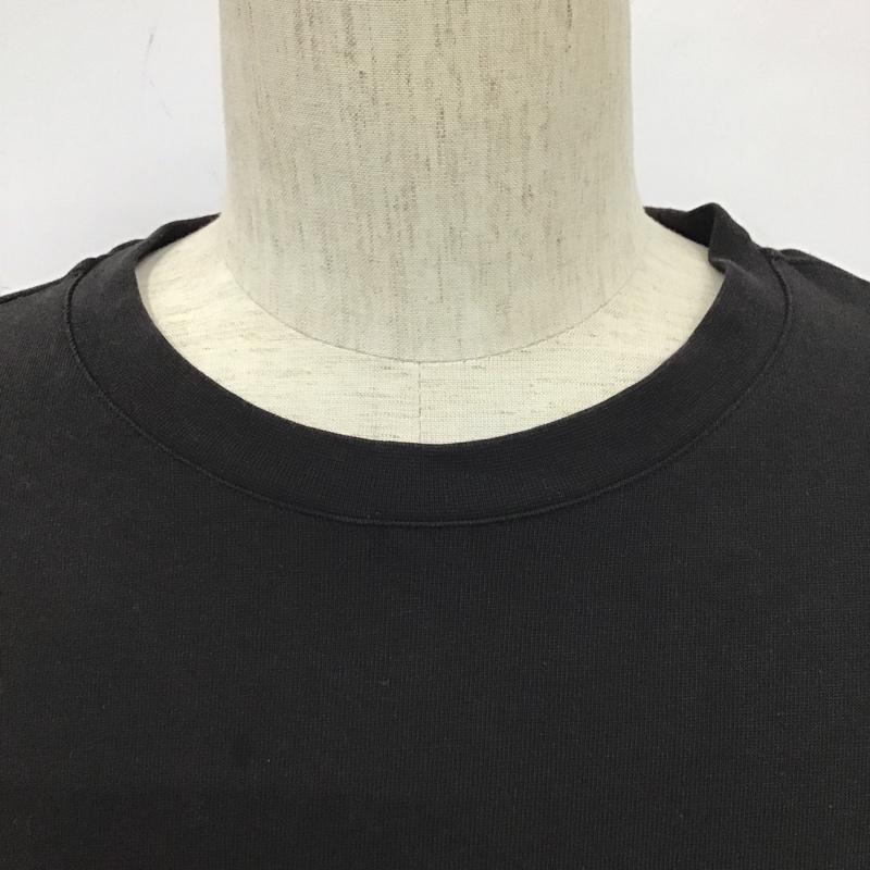 トミーヒルフィガー TOMMY HILFIGER カットソー 長袖 長袖カットソー クルーネックカットソー ロングスリーブカットソー プリントTシャツ XL ロゴ、文字 黒 / ブラック / メンズ USED 古着 中古 10103951