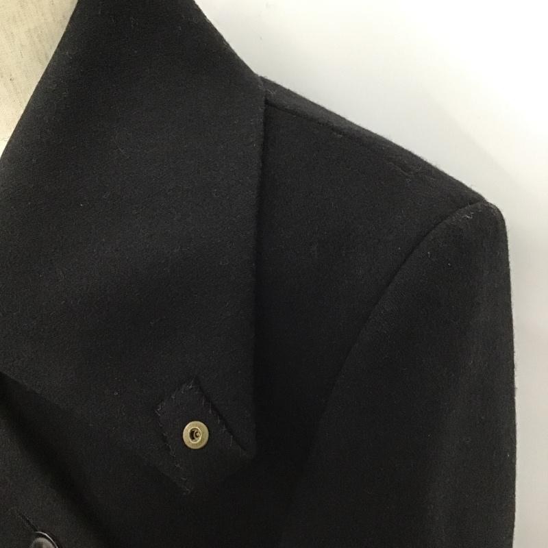 ポールスミス Paul Smith コート コート一般 PM-BM-43775 ピーコート ショートコート アウター L 無地 黒 / ブラック / メンズ USED 古着 中古 10103960