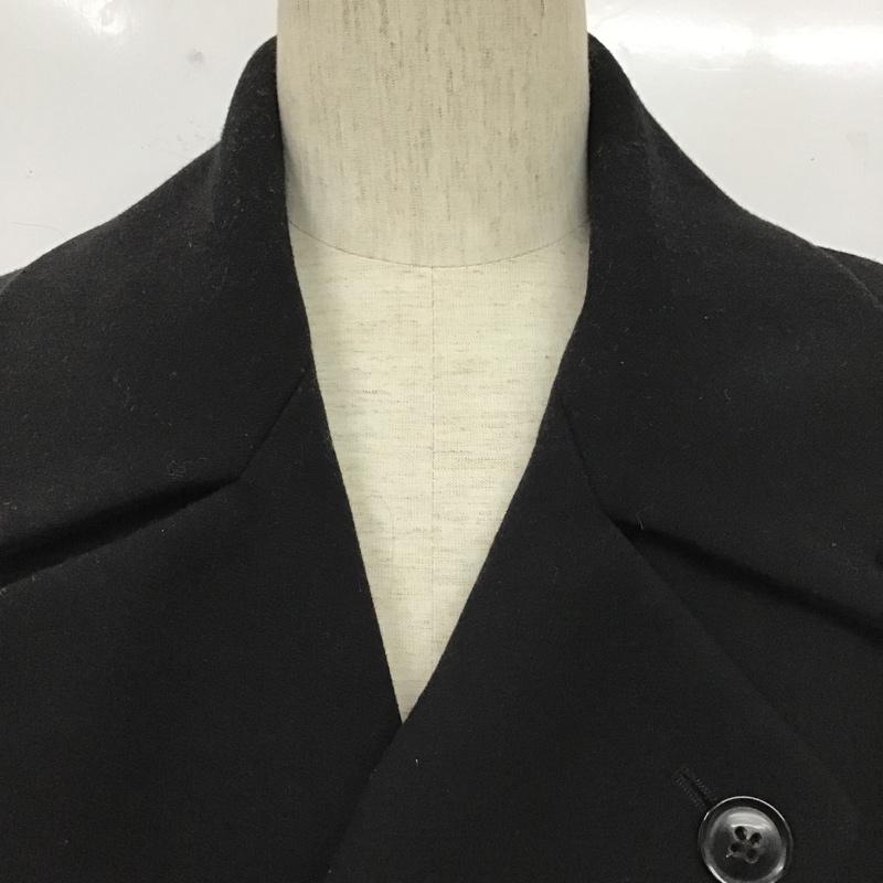 ポールスミス Paul Smith コート コート一般 PM-BM-43775 ピーコート ショートコート アウター L 無地 黒 / ブラック / メンズ USED 古着 中古 10103960