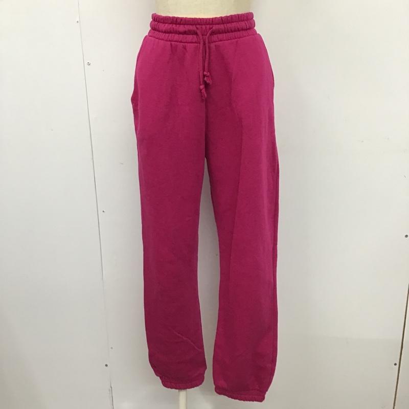 ザラ ZARA ボトムス ボトムス スウェットパンツ S 無地 桃 / ピンク /  レディース USED 古着 中古 10103966