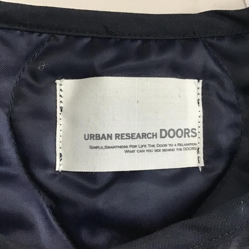 アーバンリサーチドアーズ URBAN RESEARCH DOORS ジャケット、上着 ジャケット、ブレザー DR62-2ZX001-1 ノーカラー キルティングコート 無地 紺 / ネイビー / レディース USED 古着 中古 10103985