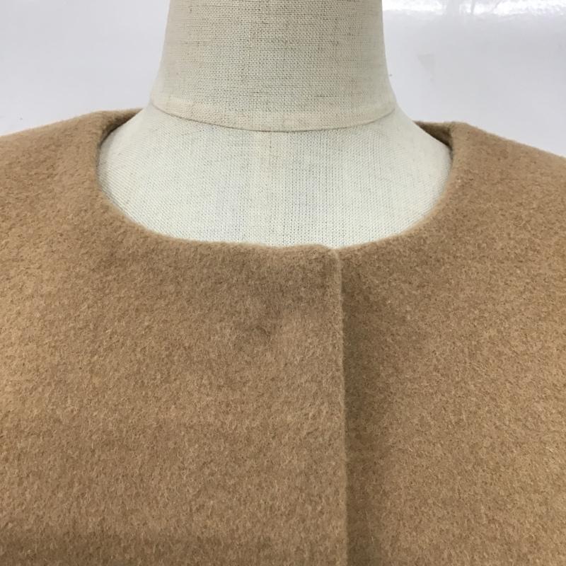 ロッソ ROSSO コート コート一般 RA67-2ZD001A ノーカラー ロングコート FREE 無地 ベージュ / ベージュ / レディース USED 古着 中古 10103987