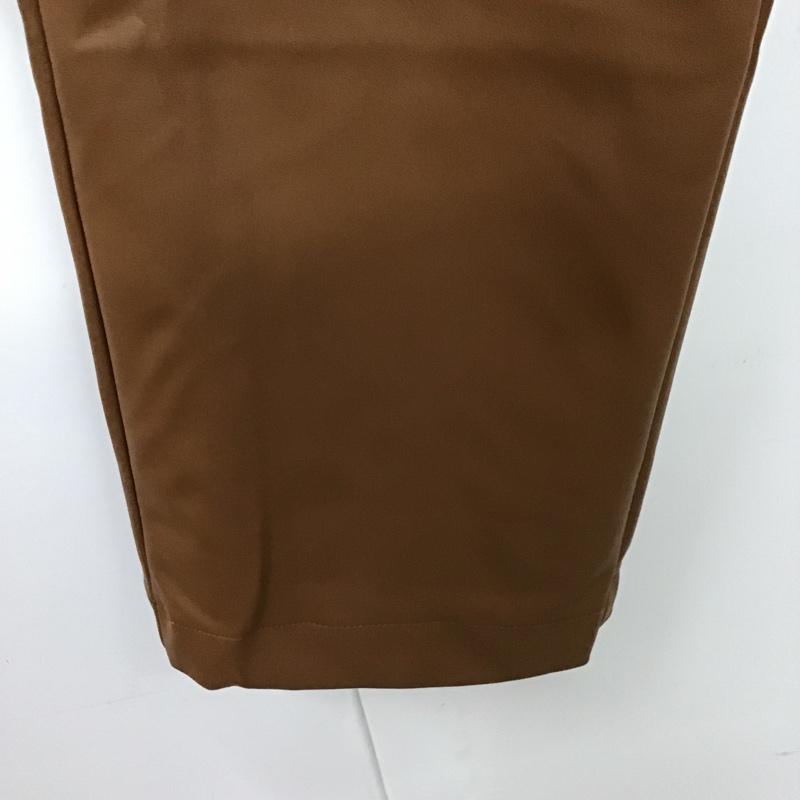 ザラ ZARA ボトムス ボトムス レザーパンツ タグ付 S 無地 茶 / ブラウン /  レディース USED 古着 中古 10103991