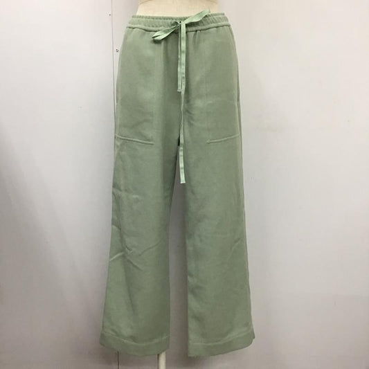 ビューティアンドユースユナイテッドアローズ BEAUTY&YOUTH UNITED ARROWS ボトムス ボトムス 1614-299-5715 ウールライクパッチポケットイージーパンツ S 無地 薄緑 / ライトグリーン /  レディース USED 古着 中古 10104001