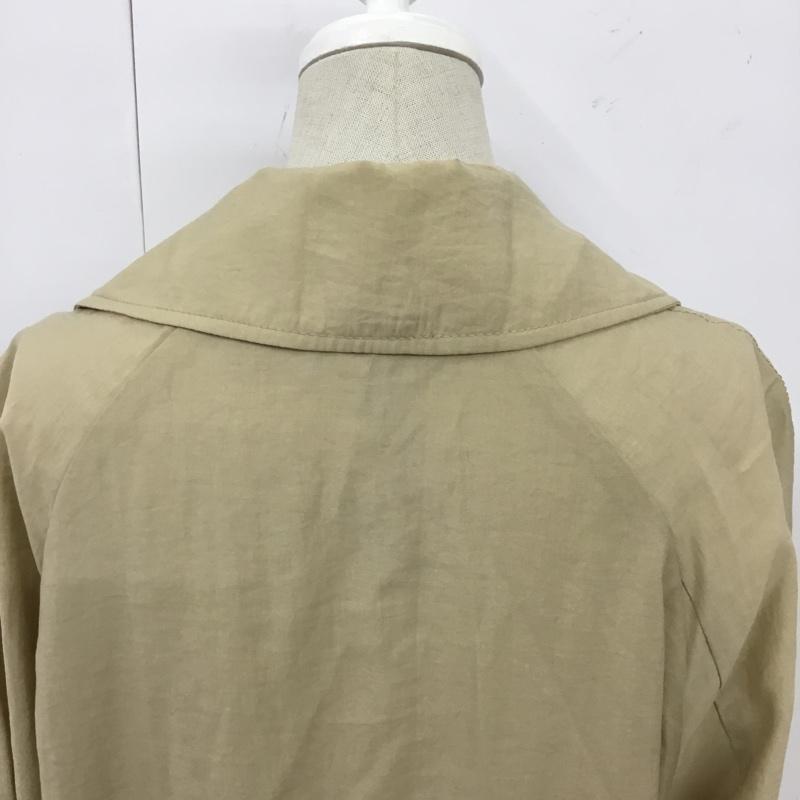 ザラ ZARA ジャケット、上着 ジャケット、ブレザー 4661 903 721 薄手 トレンチ M 無地 ベージュ / ベージュ / レディース USED 古着 中古 10104023