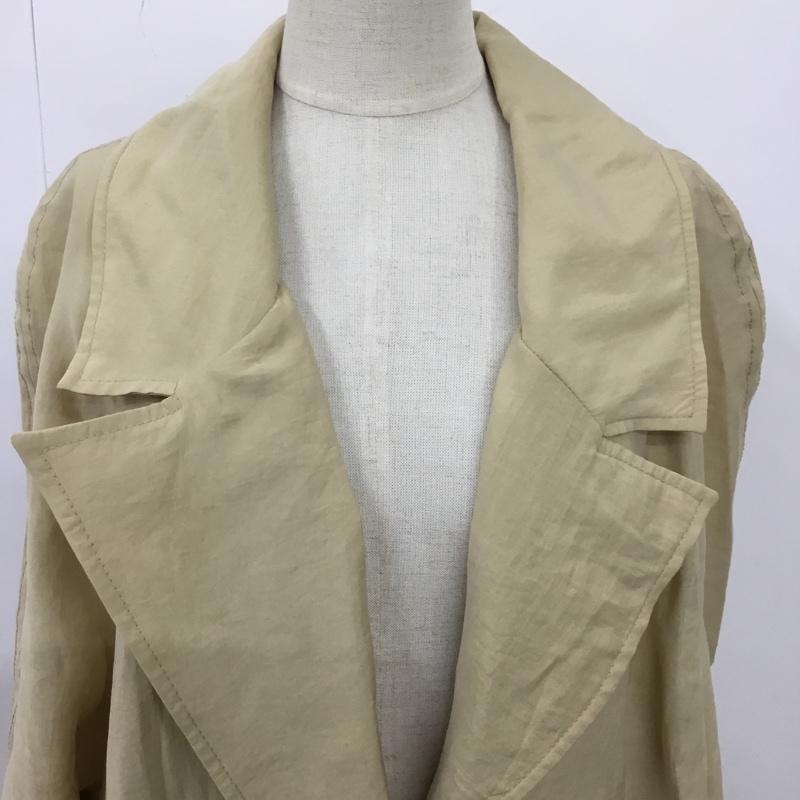 ザラ ZARA ジャケット、上着 ジャケット、ブレザー 4661 903 721 薄手 トレンチ M 無地 ベージュ / ベージュ / レディース USED 古着 中古 10104023