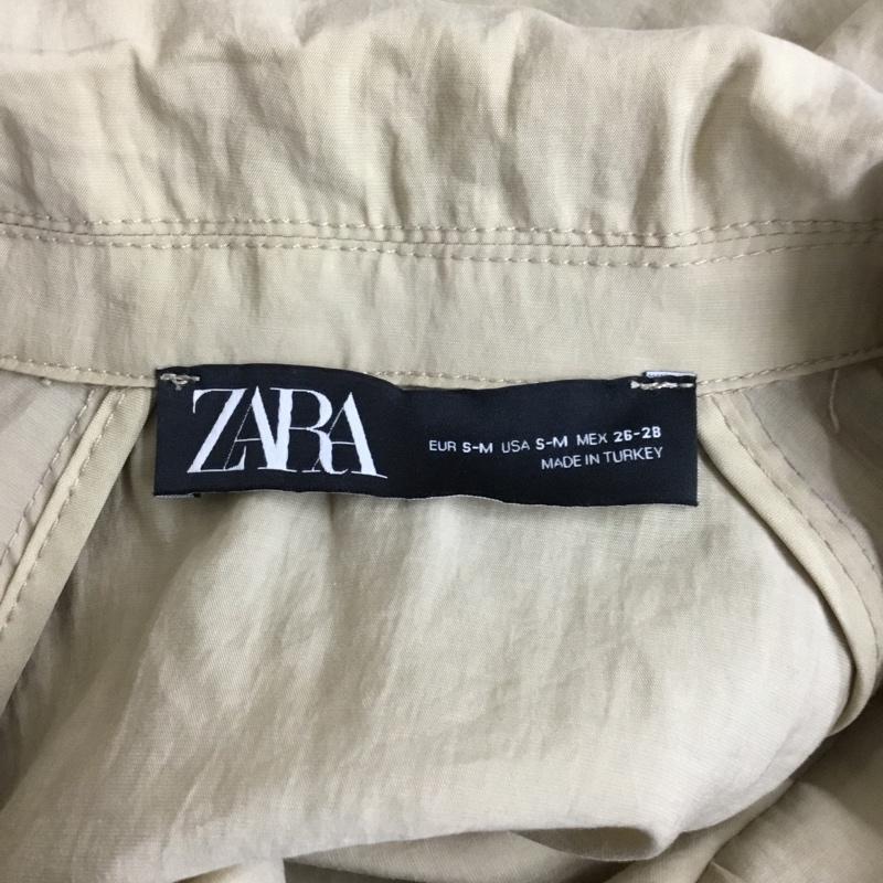 ザラ ZARA ジャケット、上着 ジャケット、ブレザー 4661 903 721 薄手 トレンチ M 無地 ベージュ / ベージュ / レディース USED 古着 中古 10104023