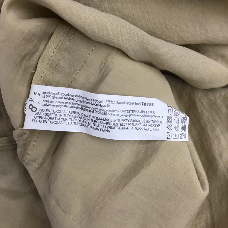 ザラ ZARA ジャケット、上着 ジャケット、ブレザー 4661 903 721 薄手 トレンチ M 無地 ベージュ / ベージュ / レディース USED 古着 中古 10104023