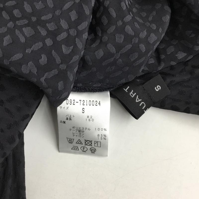 ジルスチュアート JILLSTUART カットソー 長袖 092-7210024 S 刺繍 紺 / ネイビー /  レディース USED 古着 中古 10104030