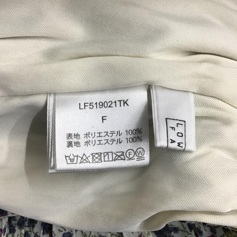 ローリーズファーム LOWRYS FARM スカート ロングスカート LF519021TK プリーツスカート 膝下丈 FREE 花柄 マルチカラー / マルチカラー / レディース USED 古着 中古 10104053