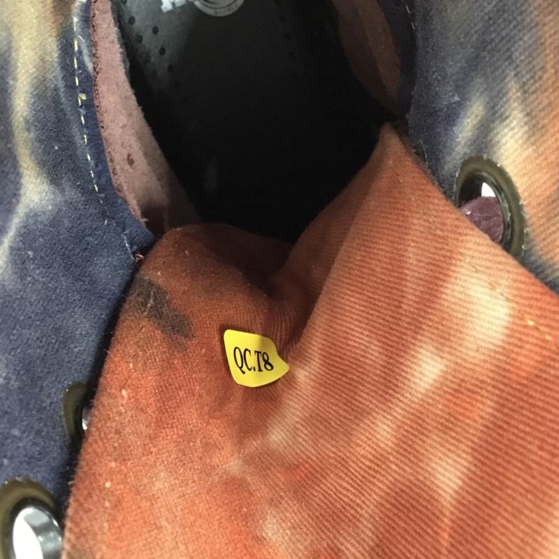 ドクターマーチン Dr.Martens ブーツ 一般 Triumph 1914 W 箱有 チェリーレッド レースアップ UK4 US:6 ロゴ、文字 赤 / レッド / レディース USED 古着 中古 10104067