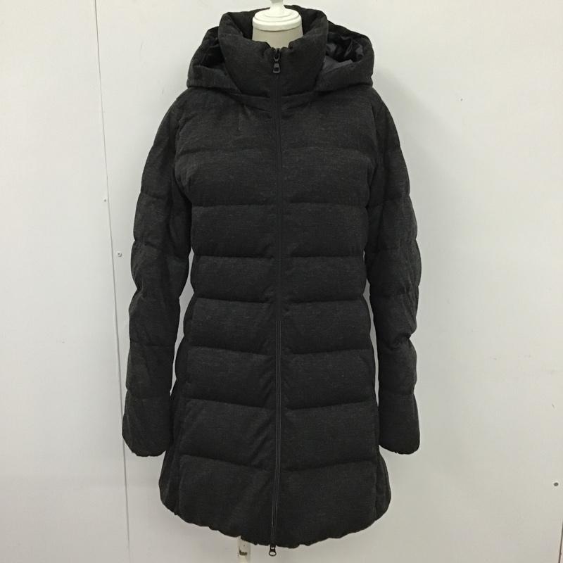 ユニクロ UNIQLO コート ダウンコート 211-128218 ストレッチダウンコート S 無地 黒 / ブラック / レディース USED 古着 中古 10104078