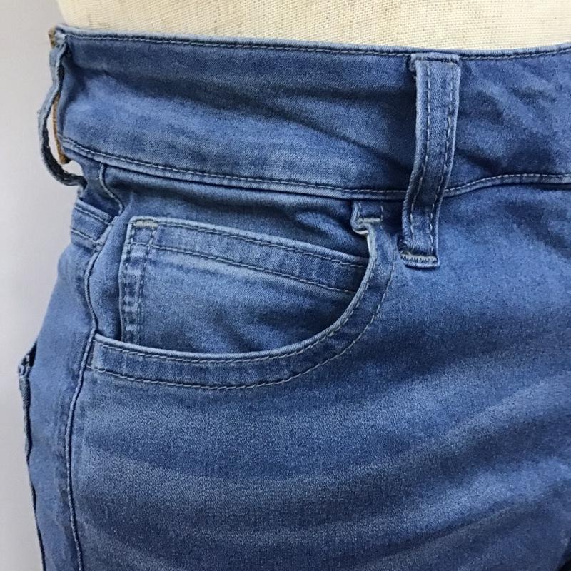 ジーナシス JEANASIS パンツ デニム、ジーンズ JS050649AA フレアパンツ S 無地 水色 / ライトブルー /  レディース USED 古着 中古 10104080