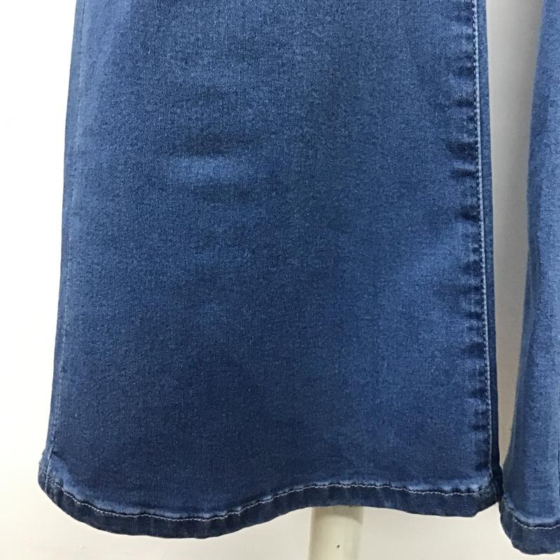 ジーナシス JEANASIS パンツ デニム、ジーンズ JS050649AA フレアパンツ S 無地 水色 / ライトブルー /  レディース USED 古着 中古 10104080