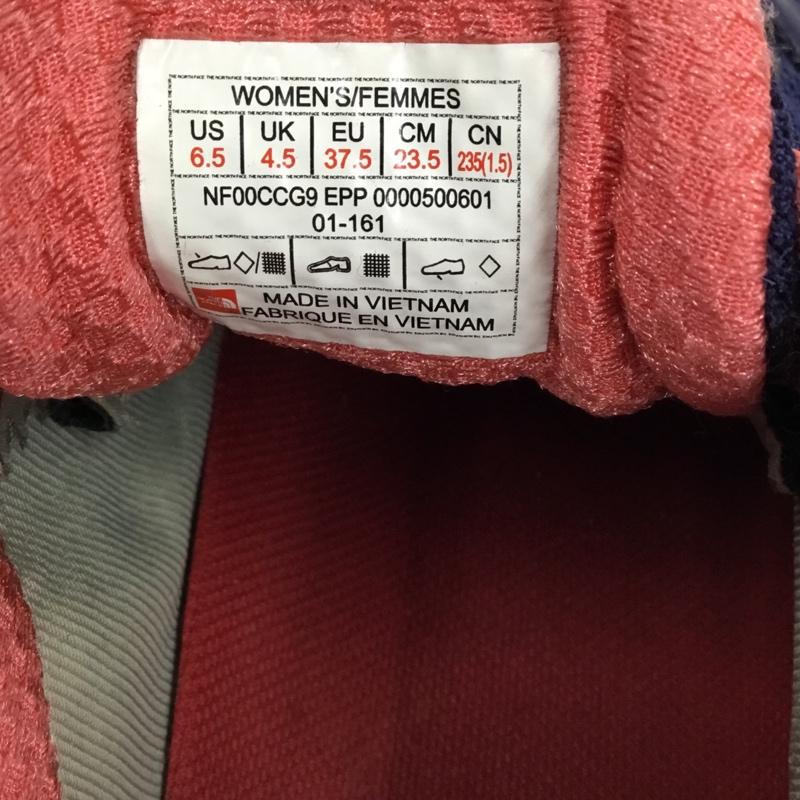 ザノースフェイス THE NORTH FACE スニーカー スニーカー NF00CCG9 GORE-TEX トレッキングブーツ 23.5cm 23.5cm ロゴ、文字 紺 / ネイビー / X 桃 / ピンク / X 黒 / ブラック / X 水色 / ライトブルー / レディース USED 古着 中古 10104084