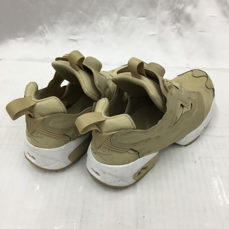 リーボック Reebok スニーカー スニーカー FZ4428 INSTAPUMP FURY 23.5cm インスタポンプフューリー 23.5cm ロゴ、文字 ベージュ / ベージュ / X 白 / ホワイト / レディース USED 古着 中古 10104087