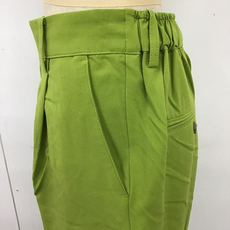 ニコアンド niko and... パンツ スラックス M 無地 薄緑 / ライトグリーン /  レディース USED 古着 中古 10104090