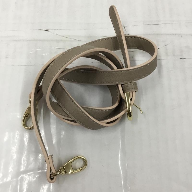 サマンサベガ Samantha Vega ハンドバッグ ハンドバッグ 2WAY ショルダー ロゴ、文字 グレージュ / グレージュ / レディース USED 古着 中古 10104098
