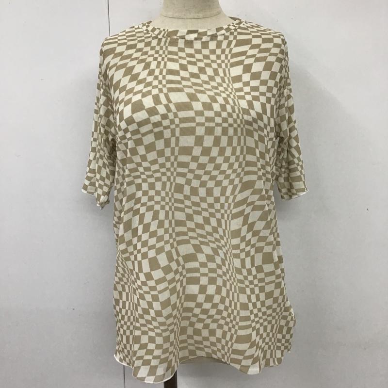 ジーナシス JEANASIS カットソー 半袖 FREE  マルチカラー / マルチカラー /  レディース USED 古着 中古 10104102
