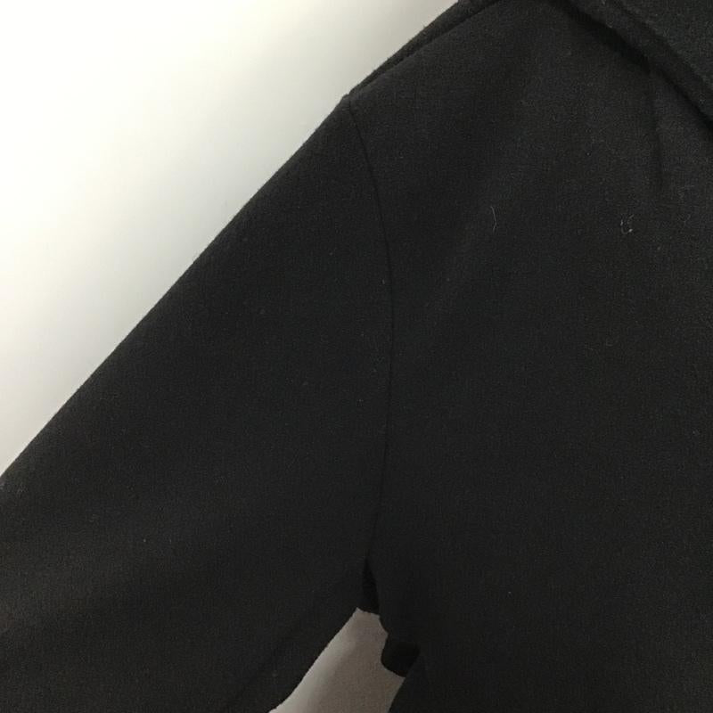 ザラ ZARA コート コート一般 ロングコート ロングジャケット カラージャケット アウター ダッフルコート M 無地 黒 / ブラック / レディース USED 古着 中古 10104107