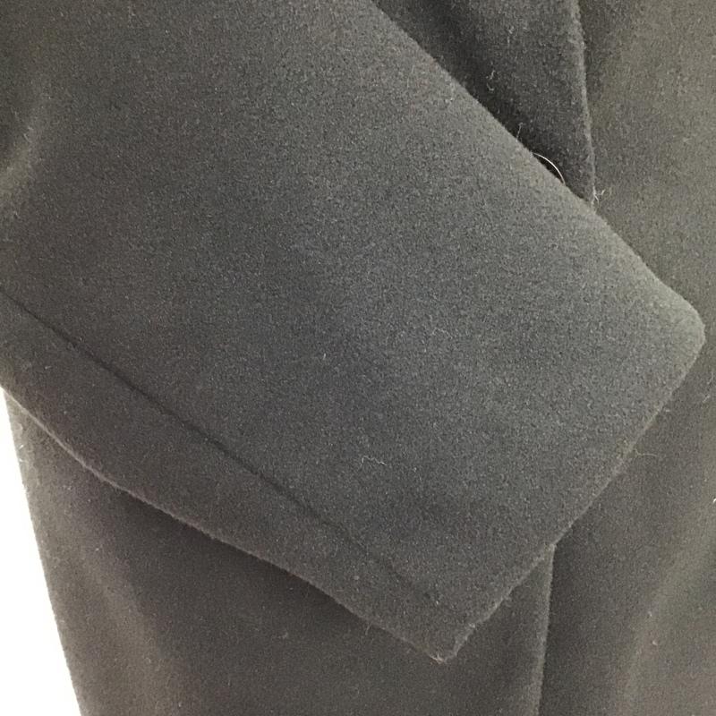 ザラ ZARA コート コート一般 ロングコート ロングジャケット カラージャケット アウター ダッフルコート M 無地 黒 / ブラック / レディース USED 古着 中古 10104107