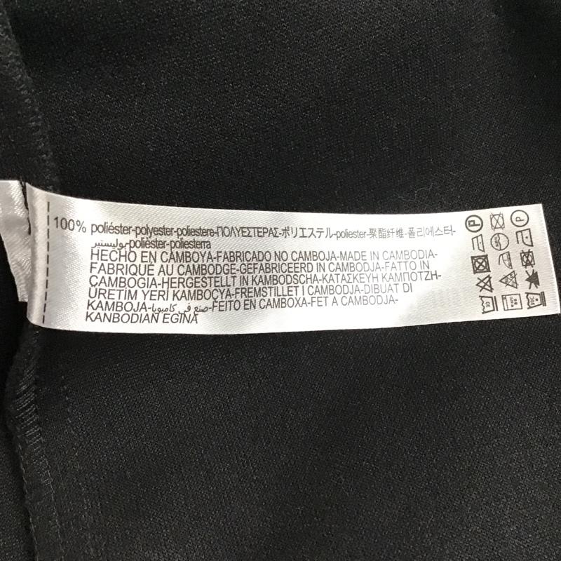 ザラ ZARA コート コート一般 ロングコート ロングジャケット カラージャケット アウター ダッフルコート M 無地 黒 / ブラック / レディース USED 古着 中古 10104107