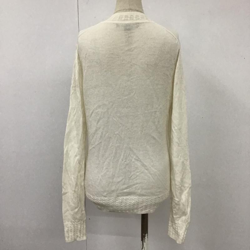 ブルックス ブラザーズ BROOKS BROTHERS ニット、セーター 長袖 S 無地 白 / ホワイト / レディース USED 古着 中古 10104109