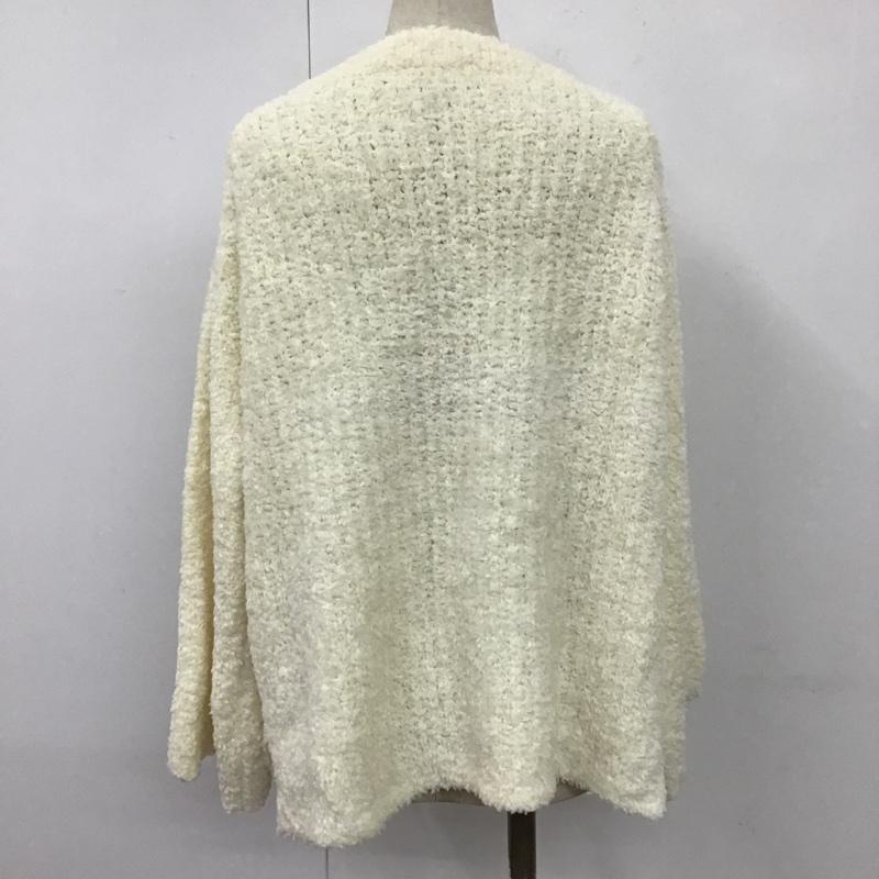 レプシィム LEPSIM ニット、セーター 長袖 長袖 FREE 無地 白 / ホワイト / レディース USED 古着 中古 10104116