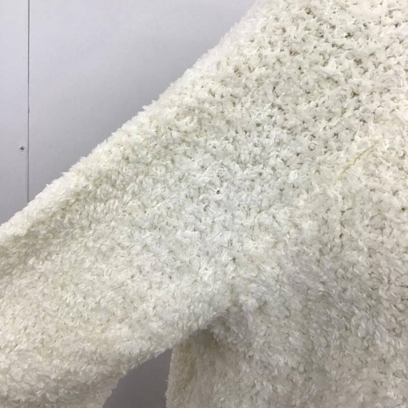 レプシィム LEPSIM ニット、セーター 長袖 長袖 FREE 無地 白 / ホワイト / レディース USED 古着 中古 10104116