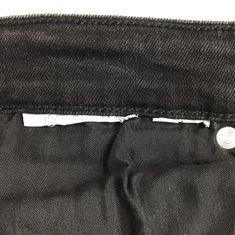 ザラ ZARA パンツ デニム、ジーンズ デニムパンツ スリムパンツ ストレッチパンツ ジーンズ 36 無地 黒 / ブラック /  レディース USED 古着 中古 10104122