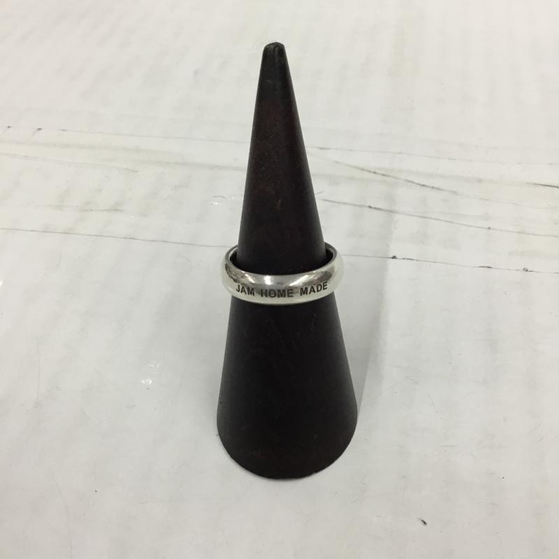 ジャムホームメイド JAM HOME MADE アクセサリー 指輪 J-RI077-SV 甲丸 シルバー925 19号 箱有 ロゴ、文字 銀 / シルバー / メンズ USED 古着 中古 10104127